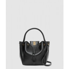 버버리 TB 모티프 레더 버킷백 80285411