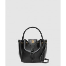 버버리 TB 모티프 레더 버킷백 80285411