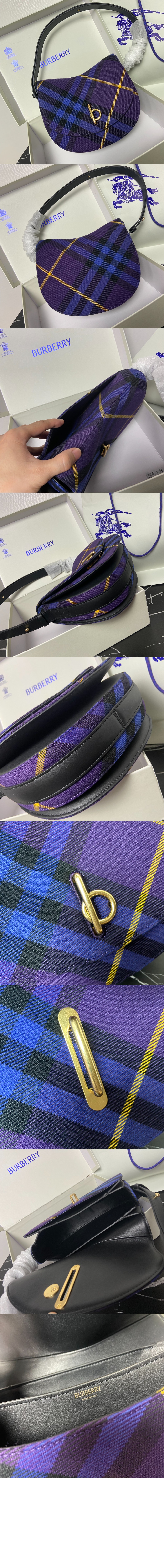 버버리 미디엄 로킹 홀스백 80753301