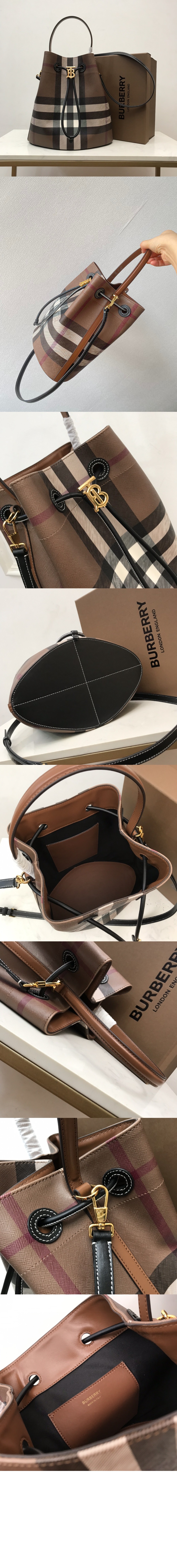 버버리 TB 버킷 숄더백 80630701