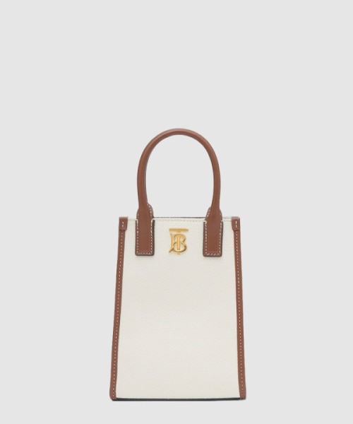 버버리 캔버스 프란시스 토트백 80524601