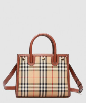 버버리 체크 타이틀백 80252671