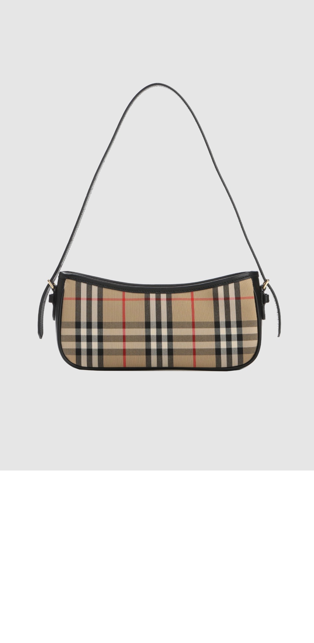 버버리 빈티지 체크 호보 숄더백 80788371