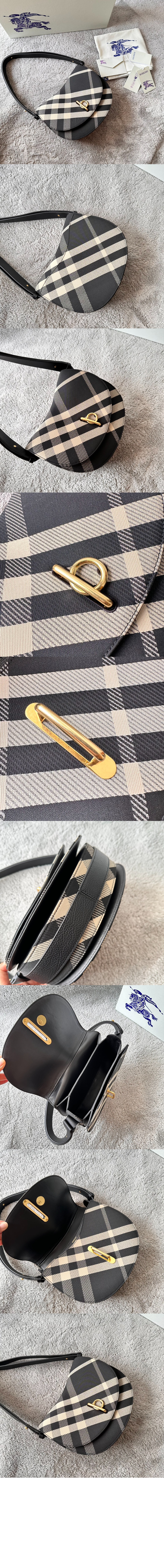 버버리 미디엄 로킹 홀스백 80930631