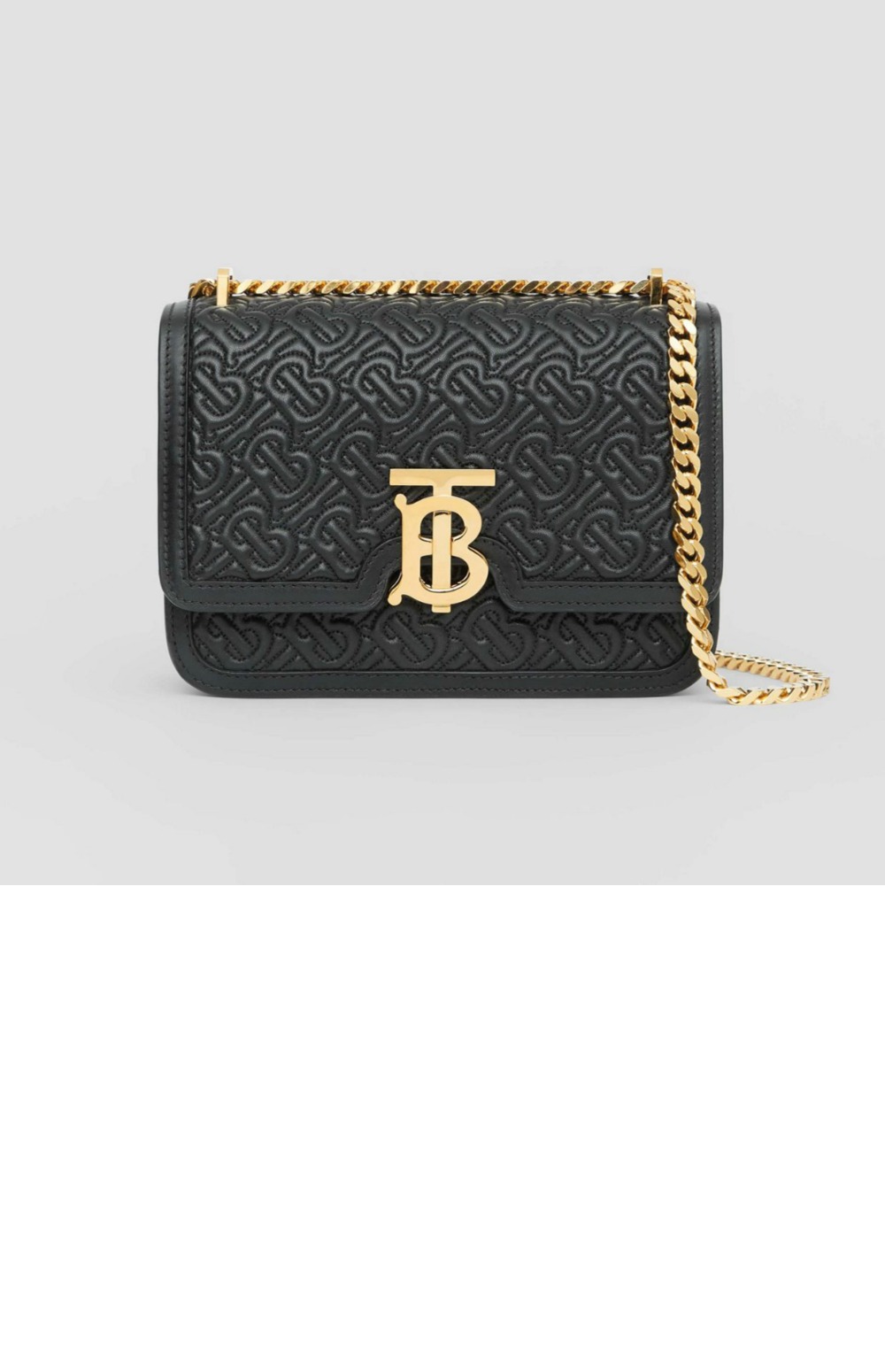 버버리 스몰 퀼티드 모노그램 TB 백 80149211