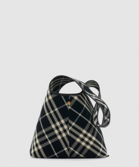 버버리 스몰 체크 숄더백 80946781