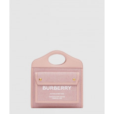 버버리 미니 포켓백 핑크 80633111
