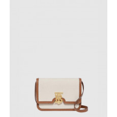 버버리 캔버스 래더 TB 숄더백 80393651