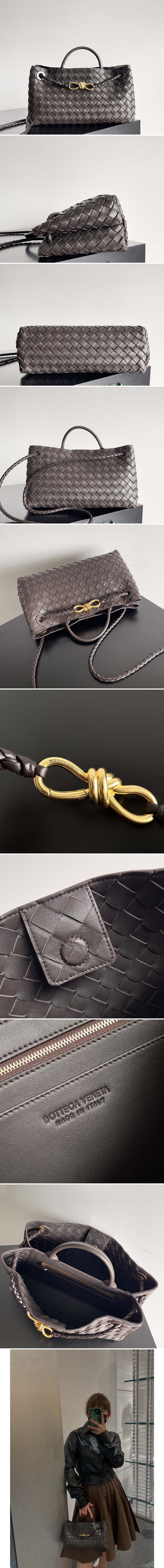 보테가베네타 스몰 안디아모 백 E/W