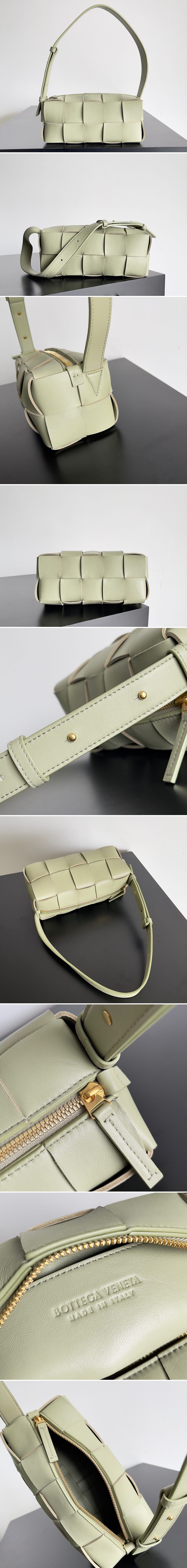 보테가베네타 스몰 브릭 카세트백