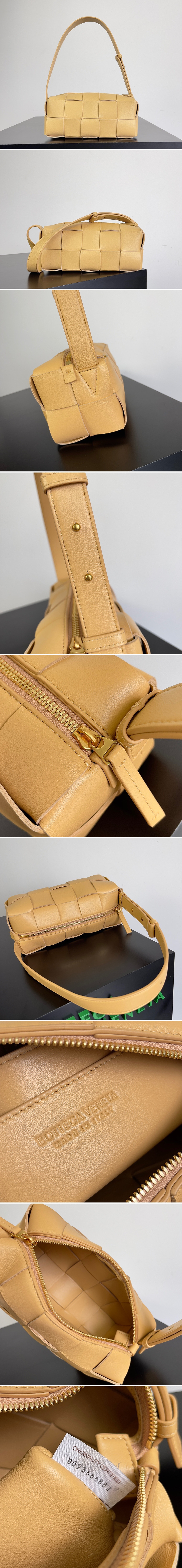 보테가베네타 스몰 브릭 카세트백