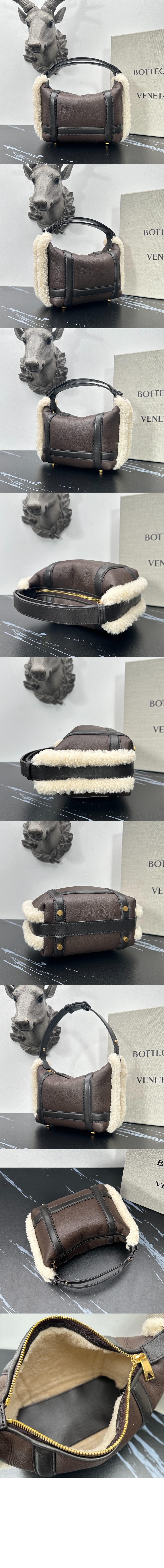 보테가베네타 미니 월리스 버킷백 806125