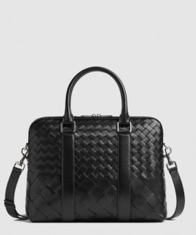 보테가베네타 슬림 인트레치아토 브리프케이스 778081