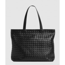 보테가베네타 라지 인트레치아토 지퍼 토트백 786666