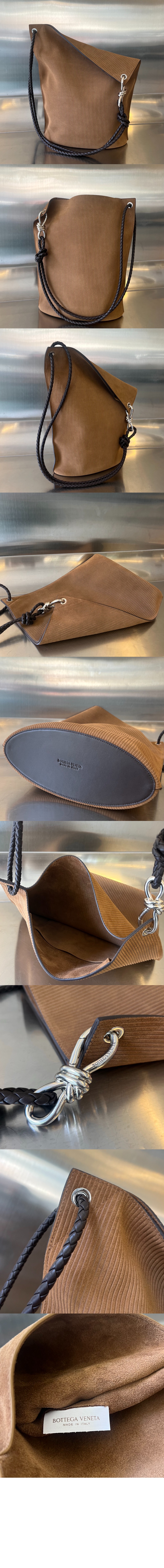 보테가베네타 미디엄 놋 버킷 755083