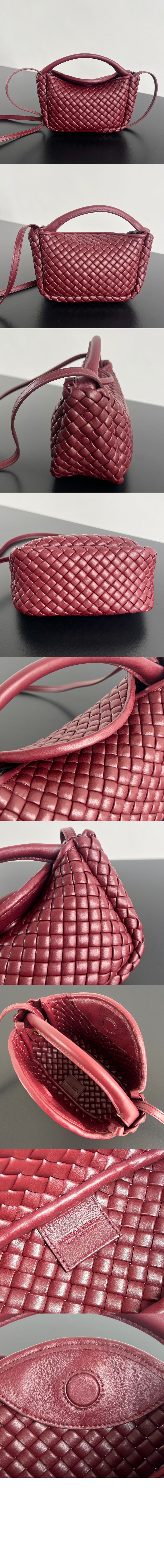 보테가베네타 미니 코블 탑 핸들백 805739