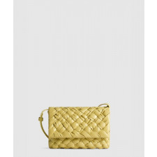 보테가베네타 스몰 럼플 메신저백 787113