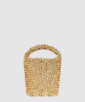 보테가베네타 레더 스몰 버킷백 762587