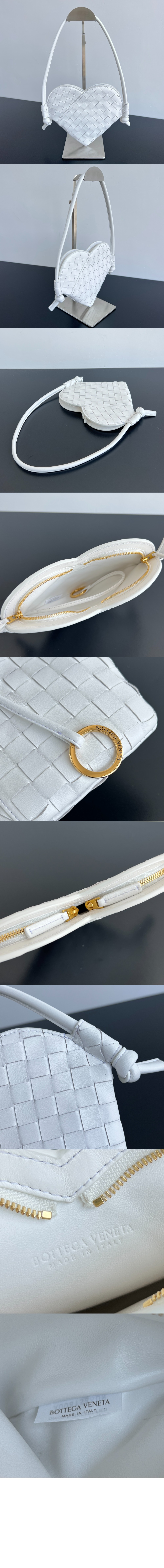 보테가베네타 미니 하트 토트백 796380