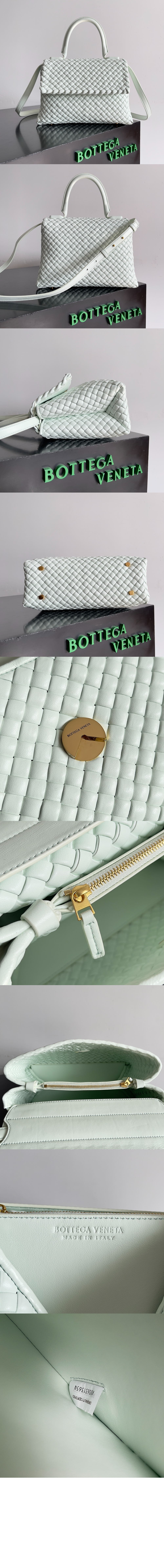 보테가베네타 패티 탑 핸들백 776783