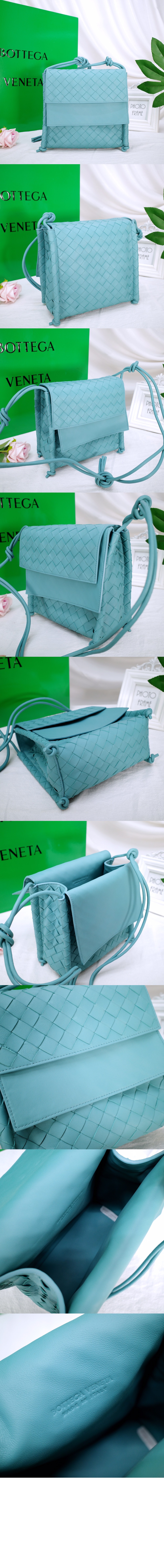 보테가베네타 스몰 폴드 숄더백 631463