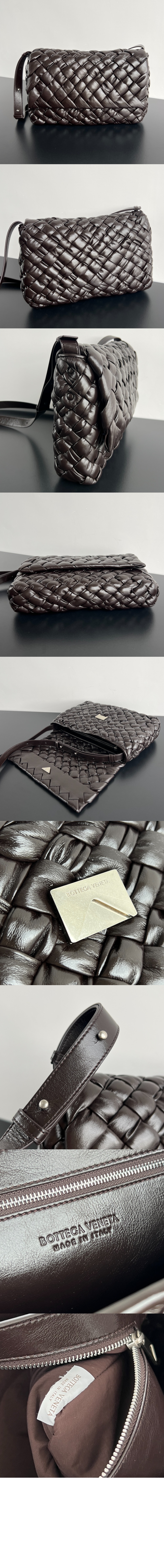 보테가베네타 럼플 메신저백 776519