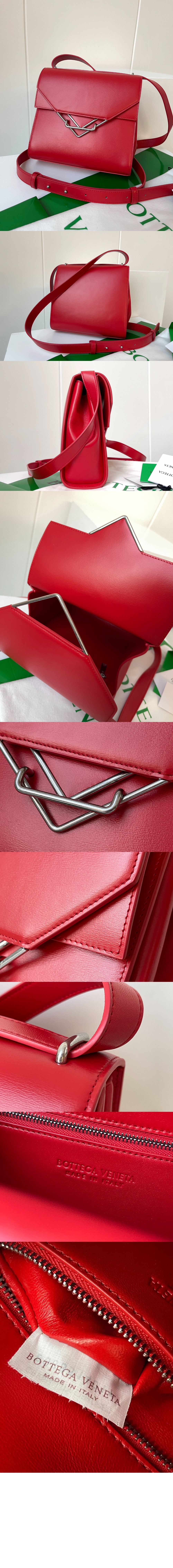 보테가베네타 클립 크로스백 652391