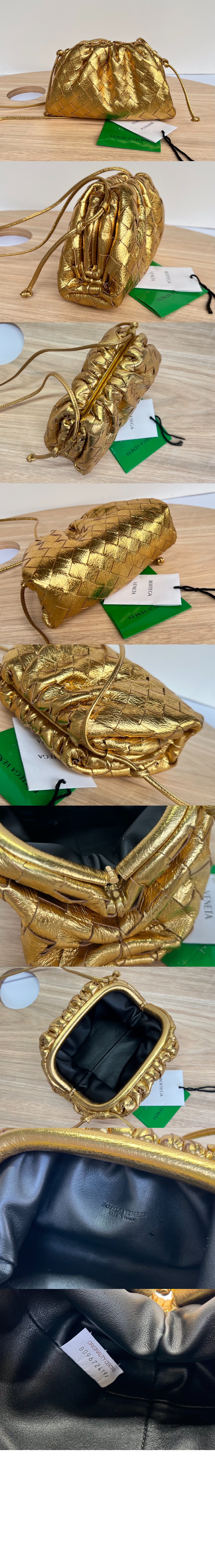 보테가베네타 미니 파우치 576227