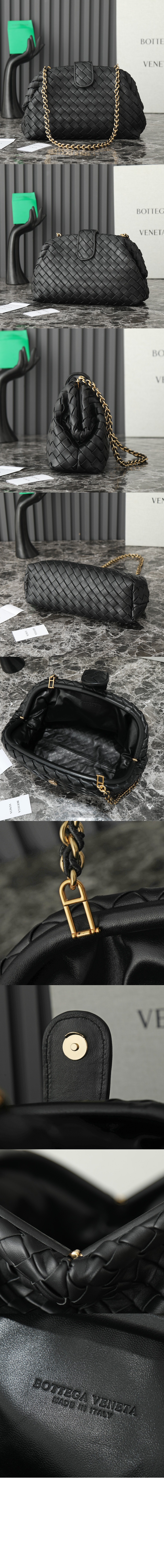 보테가베네타 로렌 1980 체인 틴 클러치 785807