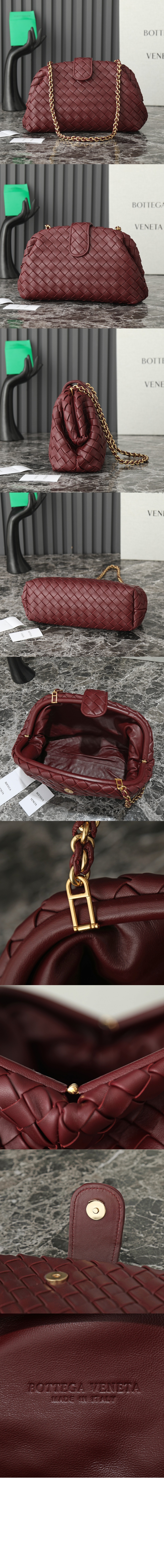 보테가베네타 로렌 1980 체인 틴 클러치 785807