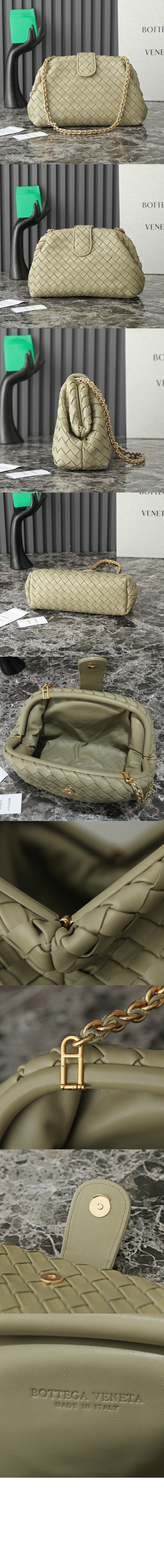 보테가베네타 로렌 1980 체인 틴 클러치 785807