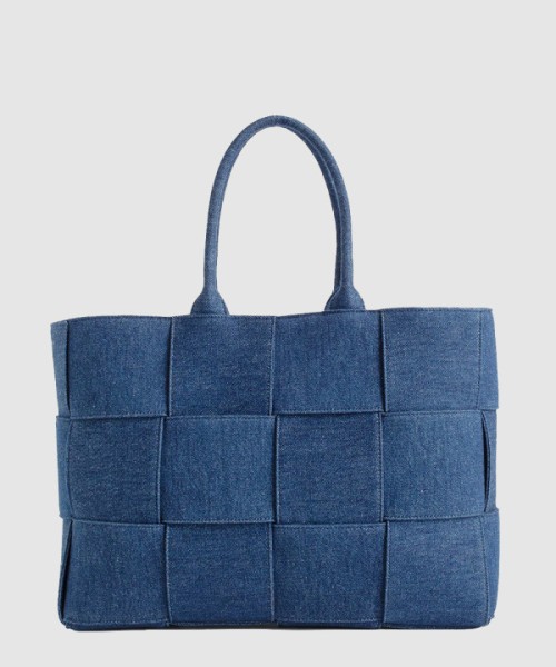 보테가베네타 데님 아르코 토트백 744022