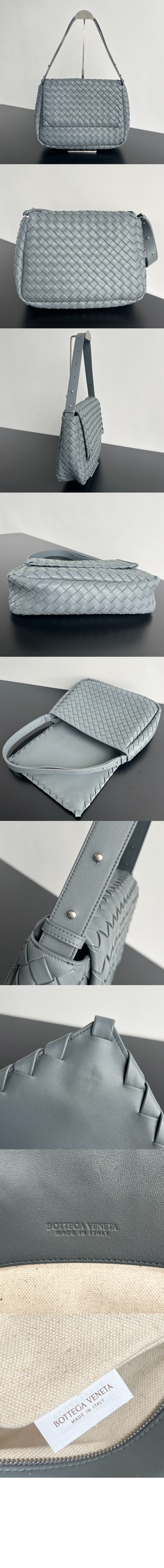 보테가베네타 라지 코블 메신저백 755769