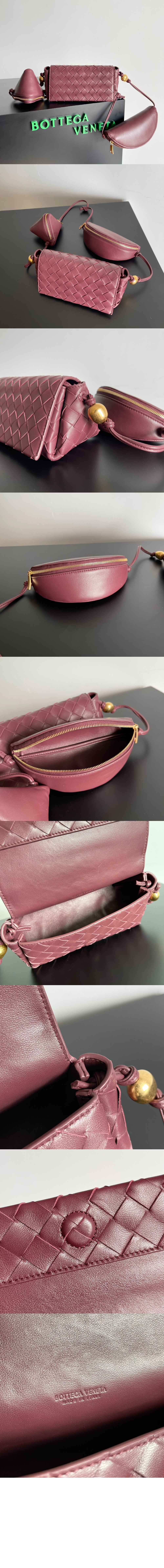 보테가베네타 파우치 온 스트랩 717429