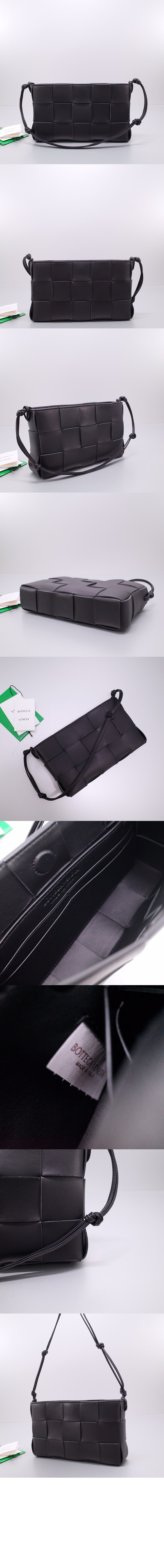 보테가베네타 스트랩을 갖춘 카세트 파우치 730543