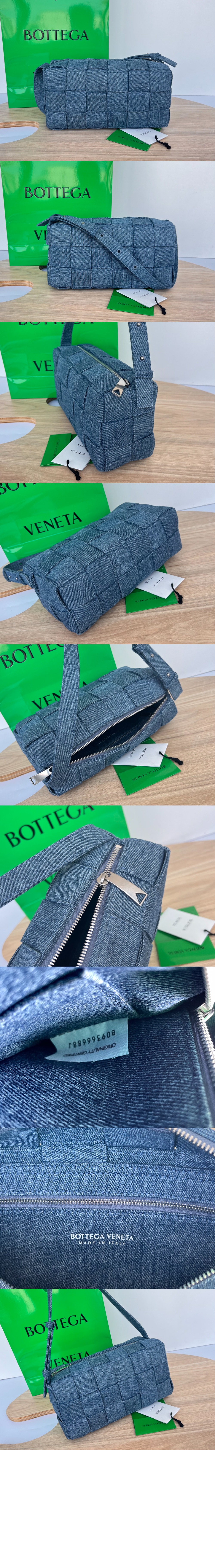 보테가베네타 브릭 카셋트 숄더 백팩 709628