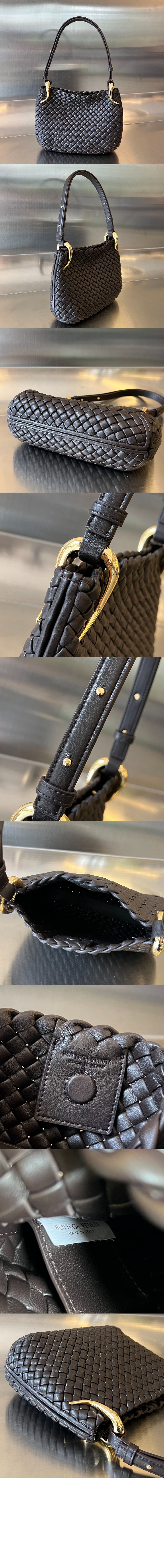 보테가베네타 스몰 클릭커 숄더백 730968