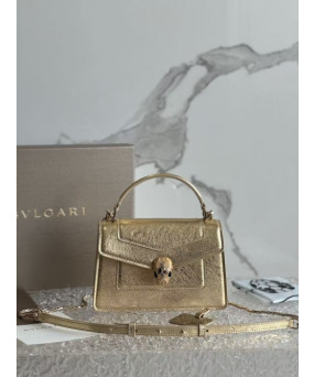 불가리 세르펜티 포에버 미니 톱 핸들 백 19X11X6CM