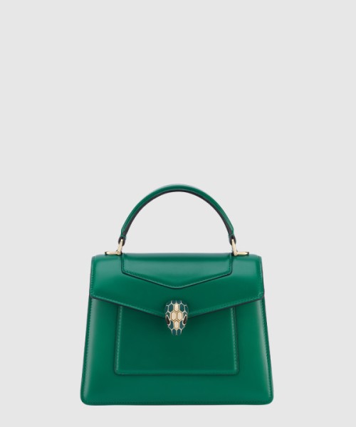 불가리 세르펜티 포에버 미디엄 탑 핸들백 293663