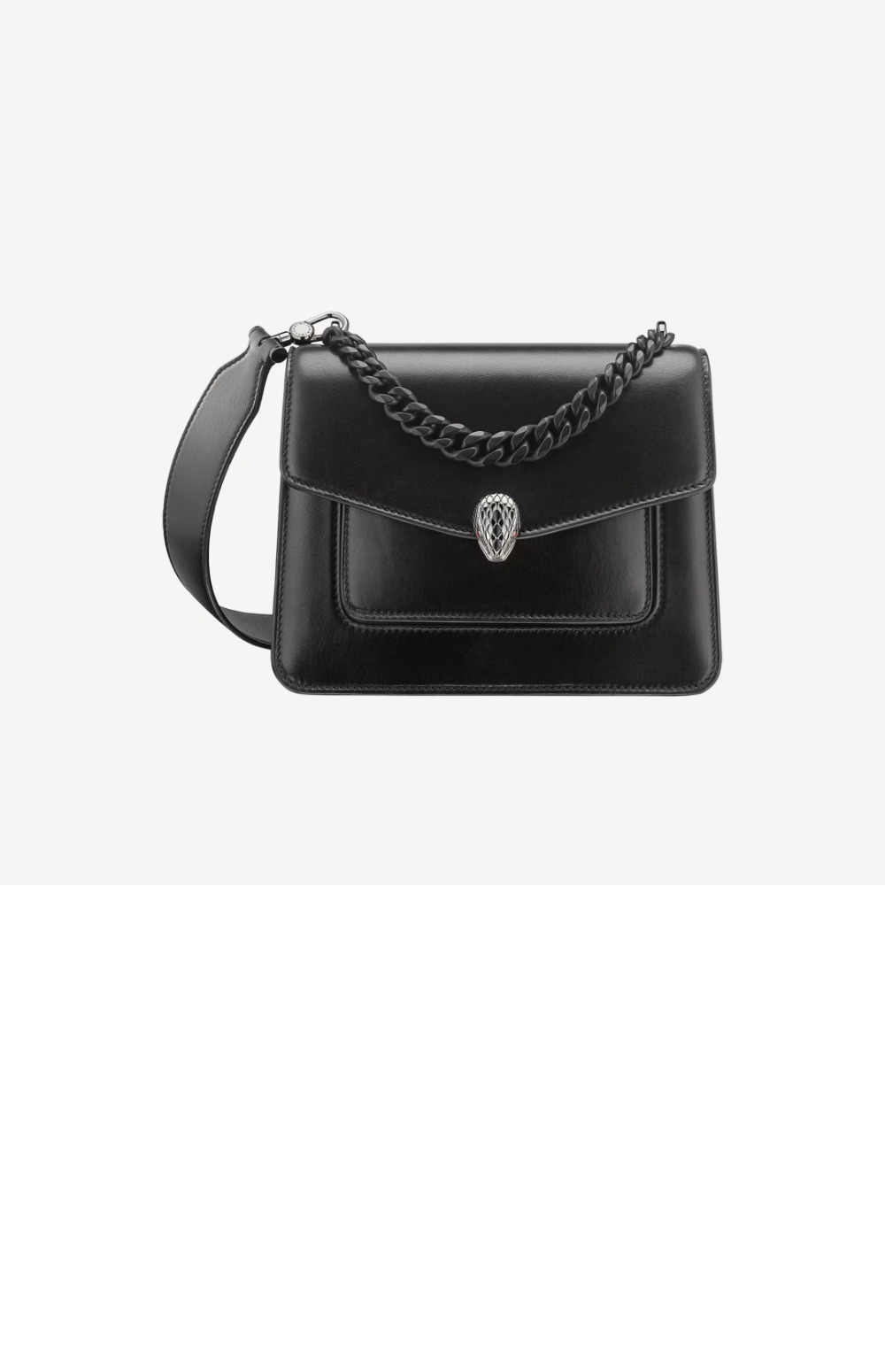 불가리 세르펜티 카보숑 미니 크로스 백 290875