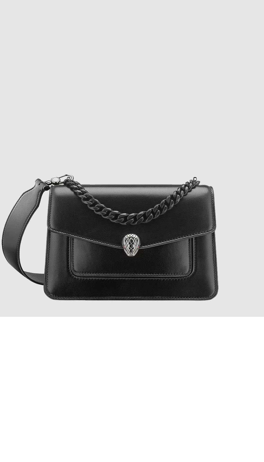 불가리 세르펜티 카보숑 크로스 백 290872