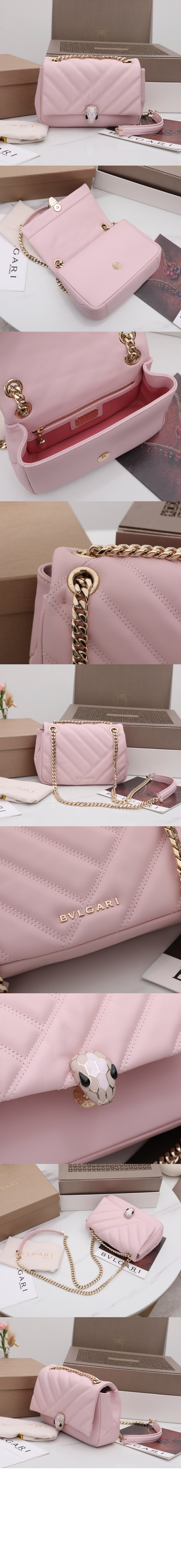 불가리 세르펜티 크로스 백 290235