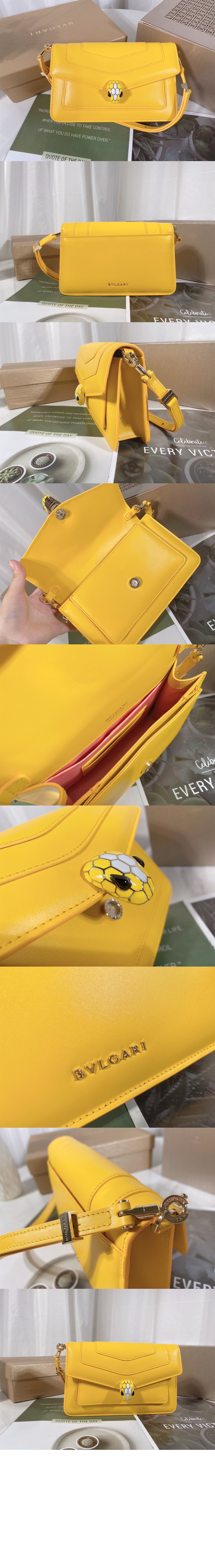 불가리 세르펜티 포에버 이스트-웨스트 숄더백 292104