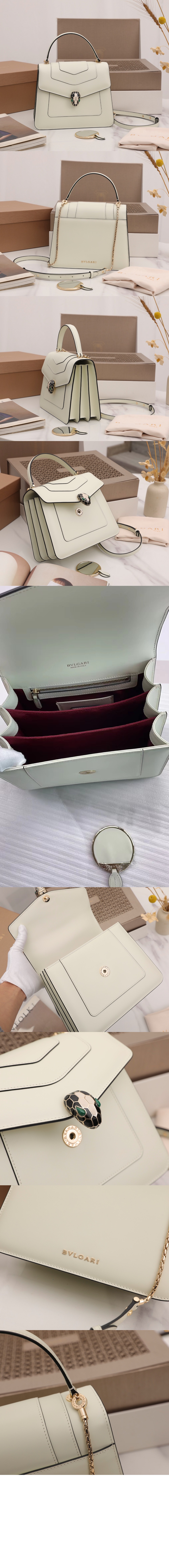 불가리 세르펜티 리버스 토트백 289666