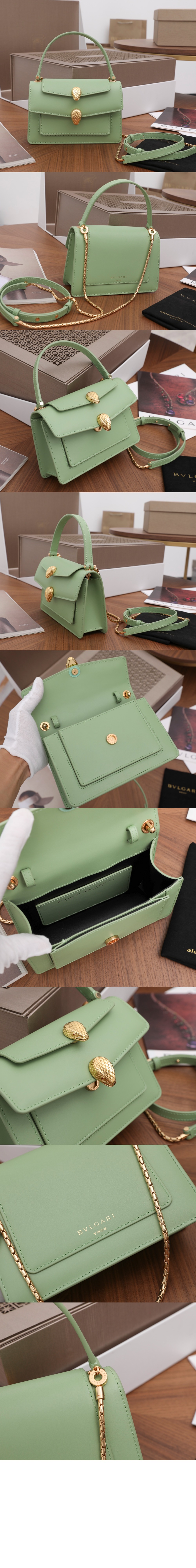 불가리 세르펜티 포에버 탑핸들백 288737