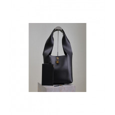 생로랑 탠저 패드락 팬던트 레더 숄더 773686