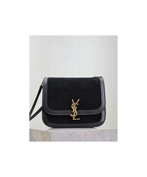 생로랑 솔페리노 미디엄 스웨이드 733704