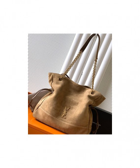 생로랑 제이미 4.3 체인 스웨이드 숄더