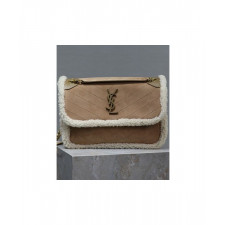 생로랑 빈티지 니키 시어링 미디움백