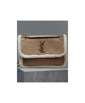 생로랑 빈티지 니키 시어링 미디움백